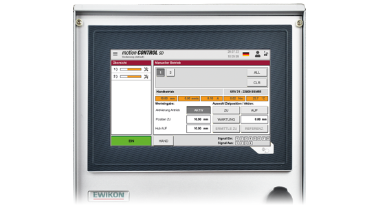 EWIKON motion CONTROL SD per piastra di sollevamento